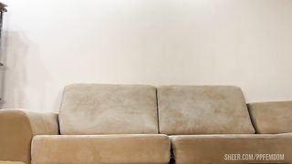 Petite Princess Kira In Leather Legging Ignore Face Sitting and Footdom Femdom