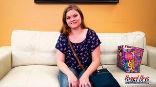 BIG TITTED CUTIE LAUREN GETS HER PUSSY AND TIGHT ASS DEEPLY FUCKED!