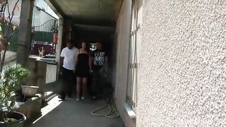 HOLLYBOULE - Francine a pretty cougar does her first gangbang