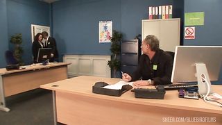 Olga Comes In For A Job And Winds Up Fucking Three Guys And Taking Anal