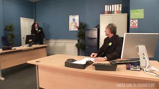 Olga Comes In For A Job And Winds Up Fucking Three Guys And Taking Anal