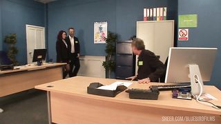 Olga Comes In For A Job And Winds Up Fucking Three Guys And Taking Anal