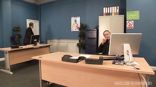 Olga Comes In For A Job And Winds Up Fucking Three Guys And Taking Anal