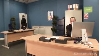 Olga Comes In For A Job And Winds Up Fucking Three Guys And Taking Anal