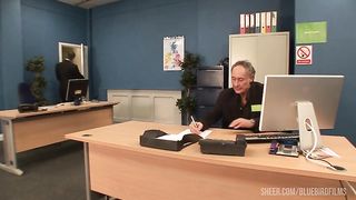 Olga Comes In For A Job And Winds Up Fucking Three Guys And Taking Anal