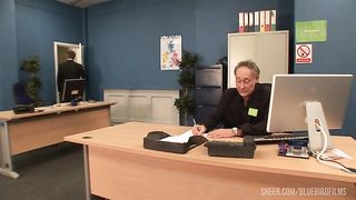 Olga Comes In For A Job And Winds Up Fucking Three Guys And Taking Anal