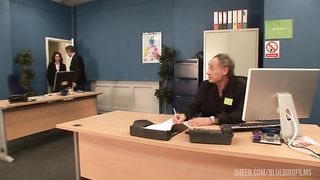 Olga Comes In For A Job And Winds Up Fucking Three Guys And Taking Anal