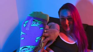 I KNOW HOW WEAK YOU GET FROM SWEATY SOCKS