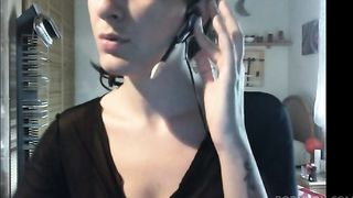 Latex gloves for you to see a sexy fetish masturbation 4K