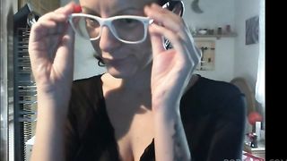 Latex gloves for you to see a sexy fetish masturbation 4K