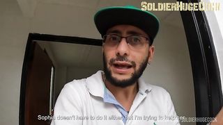 The casting guy didn't get an erection and Sofia couldn't stay with the desire to feel a dick in her mouth!