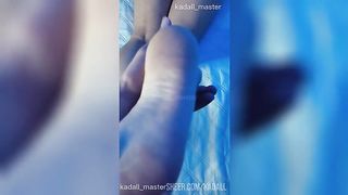 Ruiva peituda chupa e senta igual profissional - Malu paz