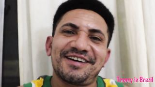 Orgia com mulher e trans