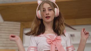 Interracial GANG BANG 7 ON 1 with skinny babe Sasha Paige