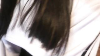 黒髪のふっくらDカップの大◯生彼女。ポルチオキマって乳首がビンビン勃ち。朝からSEXし続けてとろけアヘ顔。