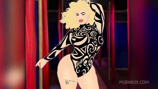Big booty Lissa mega shoot showcasing her phat thick sexy body