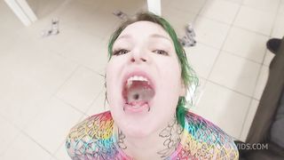 DAP & Squirt, Alexxa Vice, 6on1, BWC, Anal Fisting, ATM, DAP, Gapes, ButtRose, Squirt, Cum in Mouth GL829