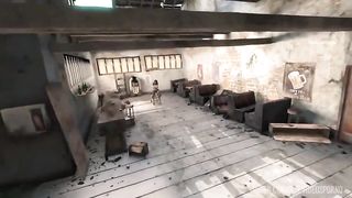 Lara Croft teaches anal fisting and horse cock.