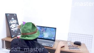 Namorado Nerd nao deixa namorada jogar e grava o sexo - Wine Flame