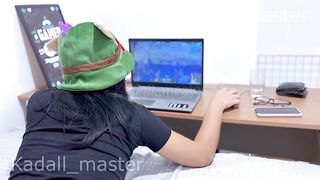Namorado Nerd nao deixa namorada jogar e grava o sexo - Wine Flame