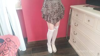 Busty doctor checks if you already know how to ejaculate