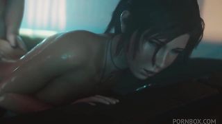 Compilation video with Lara Croft, sex horse, monster with tentacles, giant dildo in ass lesbian games, bondage butt plug ....