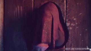 Collection of videos Lara Croft from the game Tomb Raider, anal sex with a horse, horse dick masturbation, butt plug, deep throat, creampie, strapon.
