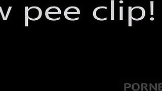 pee comes out of the diaper!
