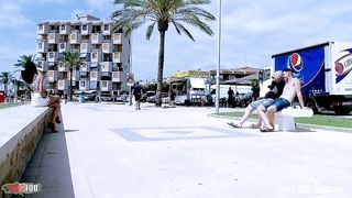 First ever double penetration for skinny brazilian pornstar Francys Belle