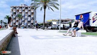 First ever double penetration for skinny brazilian pornstar Francys Belle