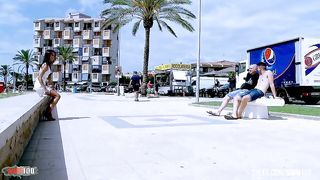 First ever double penetration for skinny brazilian pornstar Francys Belle