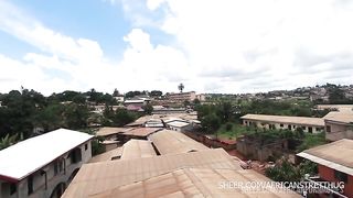 In her sewing workshop, she was craving a good, big cock in her ass and suddenly she got a full one in her tight ass from a handsome bodybuilder guy in the most muscular neighborhood cus happens to be