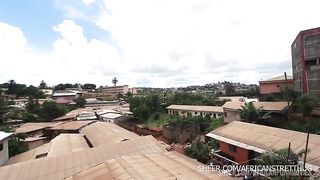 In her sewing workshop, she was craving a good, big cock in her ass and suddenly she got a full one in her tight ass from a handsome bodybuilder guy in the most muscular neighborhood cus happens to be