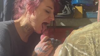 WORSHIPPING HIS COCK TILL ALL THE CUM IS MINE