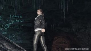 Lara Croft the tomb raider fell into the clutches of terrible monsters who fucked her en masse in all holes very deeply. Part 1 of three.