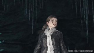 Lara Croft the tomb raider fell into the clutches of terrible monsters who fucked her en masse in all holes very deeply. Part 1 of three.