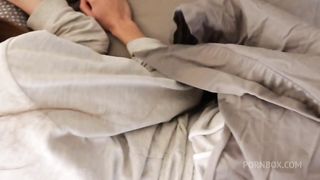 Loud moans from my girlfriend with brief orgasms made me put oil on that big ass -Anal Rough Cum On Ass