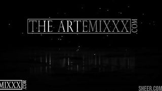 Tight Pussy Teen Ashley Moore takes thick bbc and gets huge facial