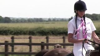 A Girl Greets A Man And Then Takes Him Aside For Some Hardcore Action