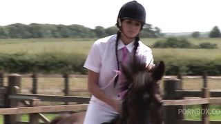 A Girl Greets A Man And Then Takes Him Aside For Some Hardcore Action