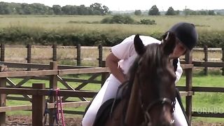 A Girl Greets A Man And Then Takes Him Aside For Some Hardcore Action