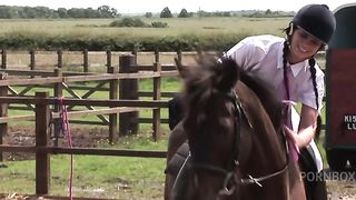 A Girl Greets A Man And Then Takes Him Aside For Some Hardcore Action