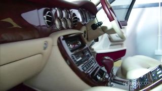 Dude Keeps His Shirt And Tie On While Fucking Woman In And On Car