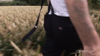 Carmel And Carolina Have Finished Their Chores And Are Now Onto Cock