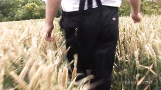 Carmel And Carolina Have Finished Their Chores And Are Now Onto Cock