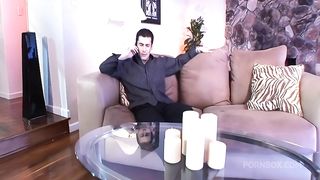 Dark Haired and Stacked Veronica Rayne Gets Her Pussy Licked and Fucked by a Hung Stud