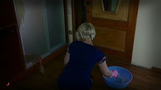 MRS LAZINSKI AS A NAIVE MATURE MAID. FULL VIDEO