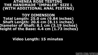 Daniela Garcia Testing The Handmade Impaler Size L (With Additional Anal Fisting) TWT325