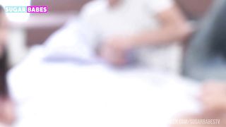 Teen strip poker threesome with my step sister