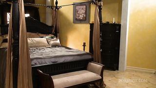 Cameron And Celeste Star Tear Up Boudoir Sheets In Lusty Lesbian Coupling